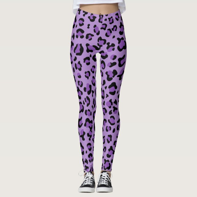Legging Impressão Leopardo, Manchas Leopardo, Leopardo Rox (Frente)
