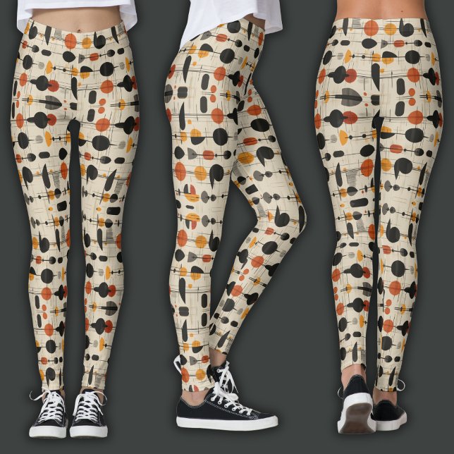Legging Impressão Retro | Era Atômica (Criador carregado)