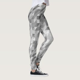 Legging impressão triangular moderna