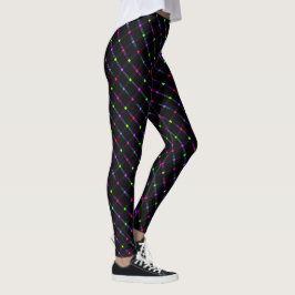Legging Impressão Xadrez Cinético