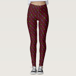 Legging Impressão Xadrez Cinético