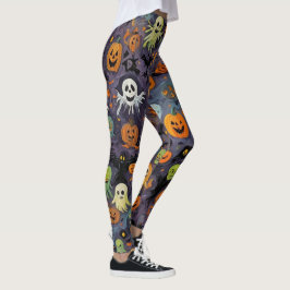 Legging Impressionismo Derretendo Design Fantasma