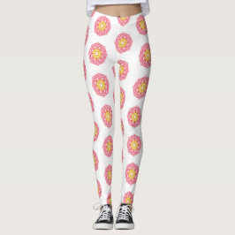 Legging Impressões de caleidoscópio
