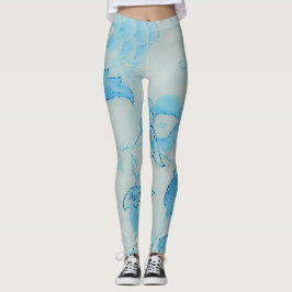 Legging Impressões Prizzy - Azul Teal Único