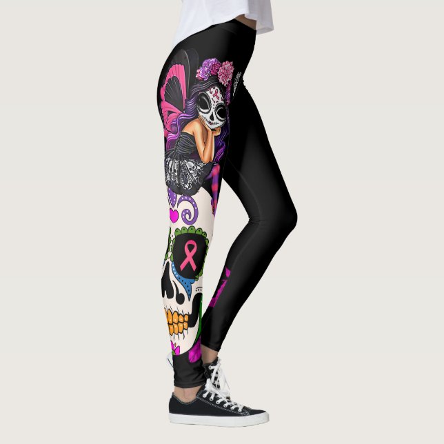 Legging Incrível ideia de presente de cancer da Mama (Direita)