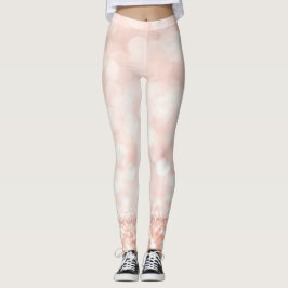 Legging Incrível, Suave Rosa Esbranquiçada