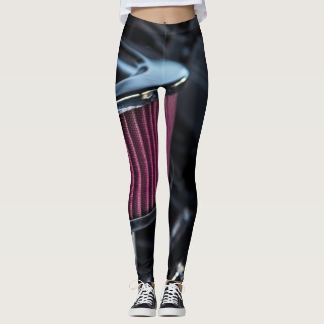 Legging Injeção de ar cromo (Frente)