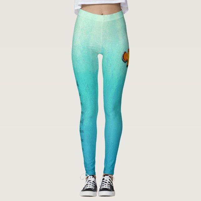 Legging Inspirações à beira-mar (Frente)