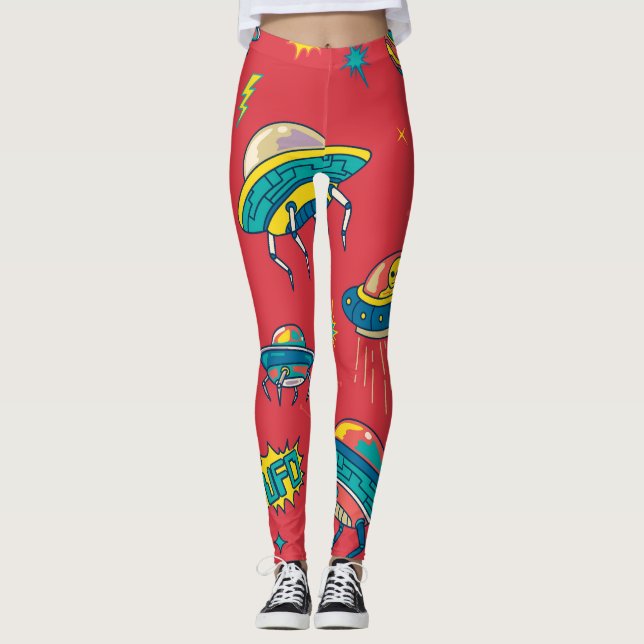 Legging Invasores de Espaço OFO Retroativo (Frente)