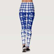 Inverno branco azul Houndstooth da suecia