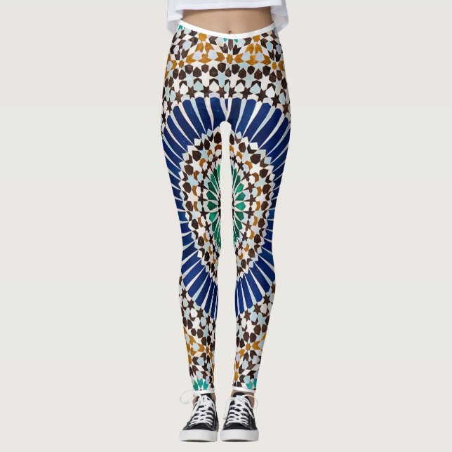Legging Ioga mágica e caneleiras de Twerk (Frente)