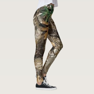 Legging ioga real legal do camoflage do camo