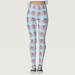 Legging iogurte de morango