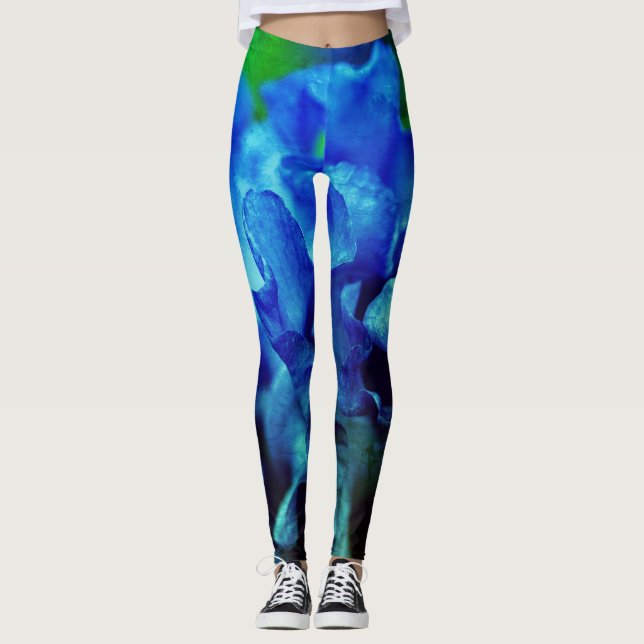 Legging Íris no azul (Frente)