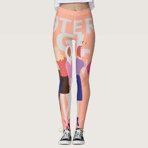 Legging Irmandade é global, mês de história das mulheres