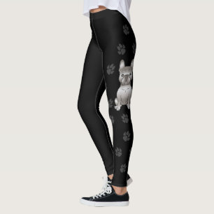Legging Isabella French Bulldog / Frenchie Cute Dog & Paws