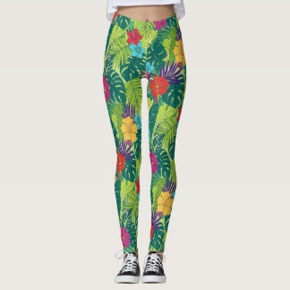 Legging Island Vibes Print