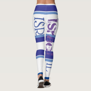 LEGGING ISRAEL FLAG LEGGES HAVIC ACD