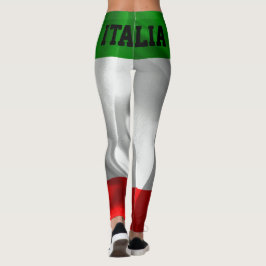 Legging ITALIA! ITALIA! Malhação italiana do costume da