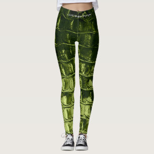 LEGGING JACARÉ AVACADO DO VINTAGE "HORNBACK"