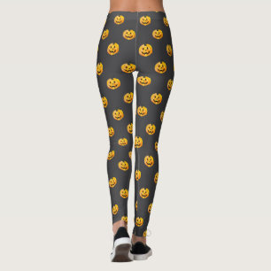 Legging Jack O Lantern Pumpkin Halloween