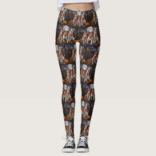Legging Jack Russell Halloween Spooky