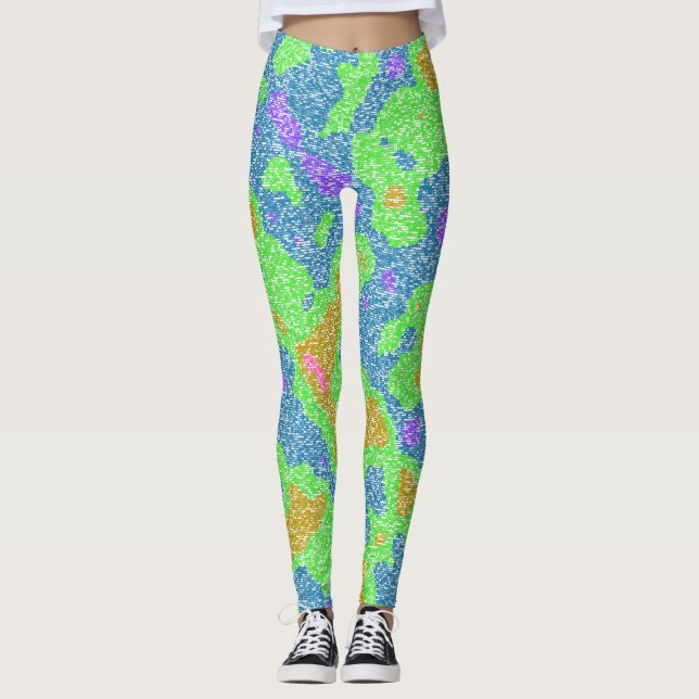 Legging Jackuard Knitting Pattern  (Frente)