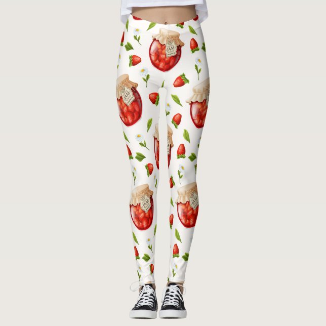 Legging Jam de Morango (Frente)