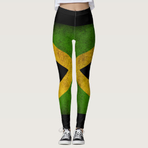 Legging Jamaica Flag - Proud Jamaicans yoga genebra de pô