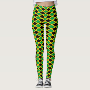 Legging Jamaica Flag - Proud Jamaicans yoga genebra de pô