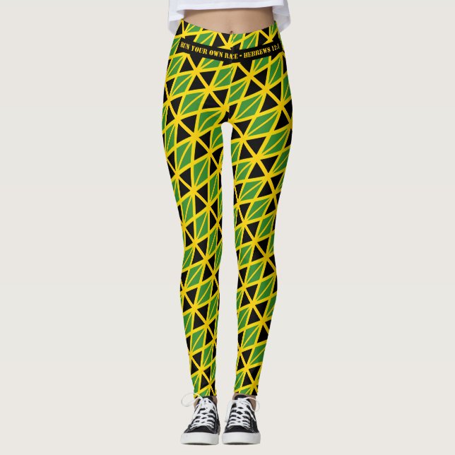 Legging JAMAICA FLAG Scripting EXECUTE A SUA RAÇA Personal (Frente)