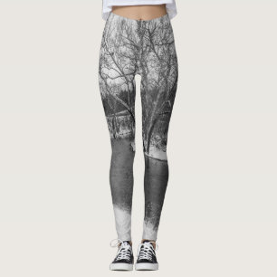 Legging James River Corta Escala de Cinza