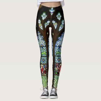 Legging Janela de vitral sul verde