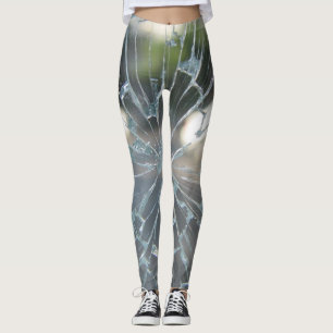 Legging janela quebrada