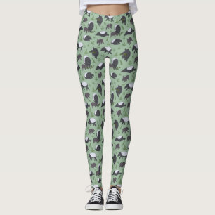 Legging Janto da família Tapir em Verde