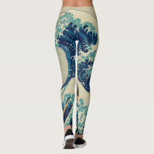 Legging Japão - Arte Japonesa (Onda de Excelente em Kanaga