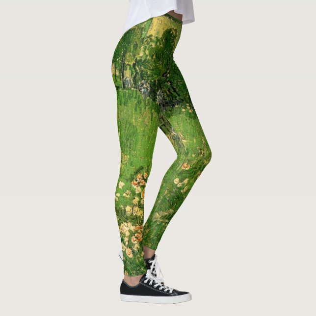 Legging Jardim de Daubigny por Vincent van Gogh, Le Jardin (Direita)