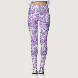 Legging Jardim de Flor Selvagem Australiano