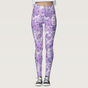 Legging Jardim de Flor Selvagem Australiano