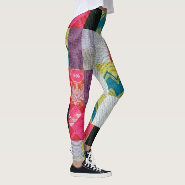 Legging Jardim de Flores Dada | Sophie Taeuber-Arp | (Direita)