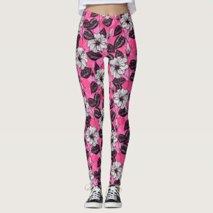 Legging Jardim de Hibiscus 2