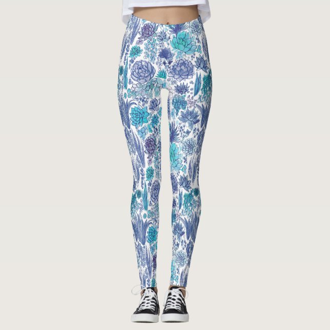 Legging Jardim de Sucultura (Frente)