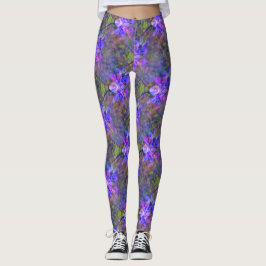 Legging Jardim de Violetas......