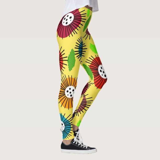 Legging Jardim Flor Scandi (Direita)