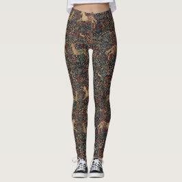 Legging Jardim Floral Medieval do Unicorn