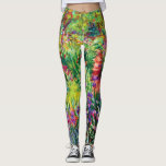 Legging Jardim Íris em Giverny por Claude Monet<br><div class="desc">O Jardim Íris de Giverny de Claude Monet.
Por favor,  visite minha loja para obter design mais interessante e mais opções de cores.
=> zazzle.com/iwheels*</div>