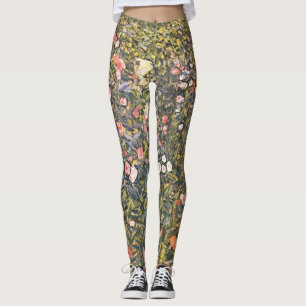 Legging Jardim Italiano Por Gustav Klimt