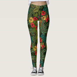 Legging Jardim tropical