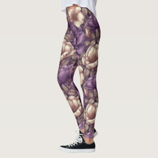 Legging Jardínia Flor Atletismo Jardínias Floral Melhor