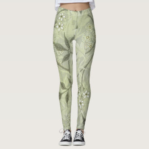 Legging Jasmim Botânico Vintage Antigo William Morris